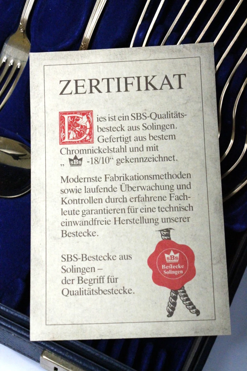 Luxe Bestekset "SBS Bestecke Solingen" - foto 8