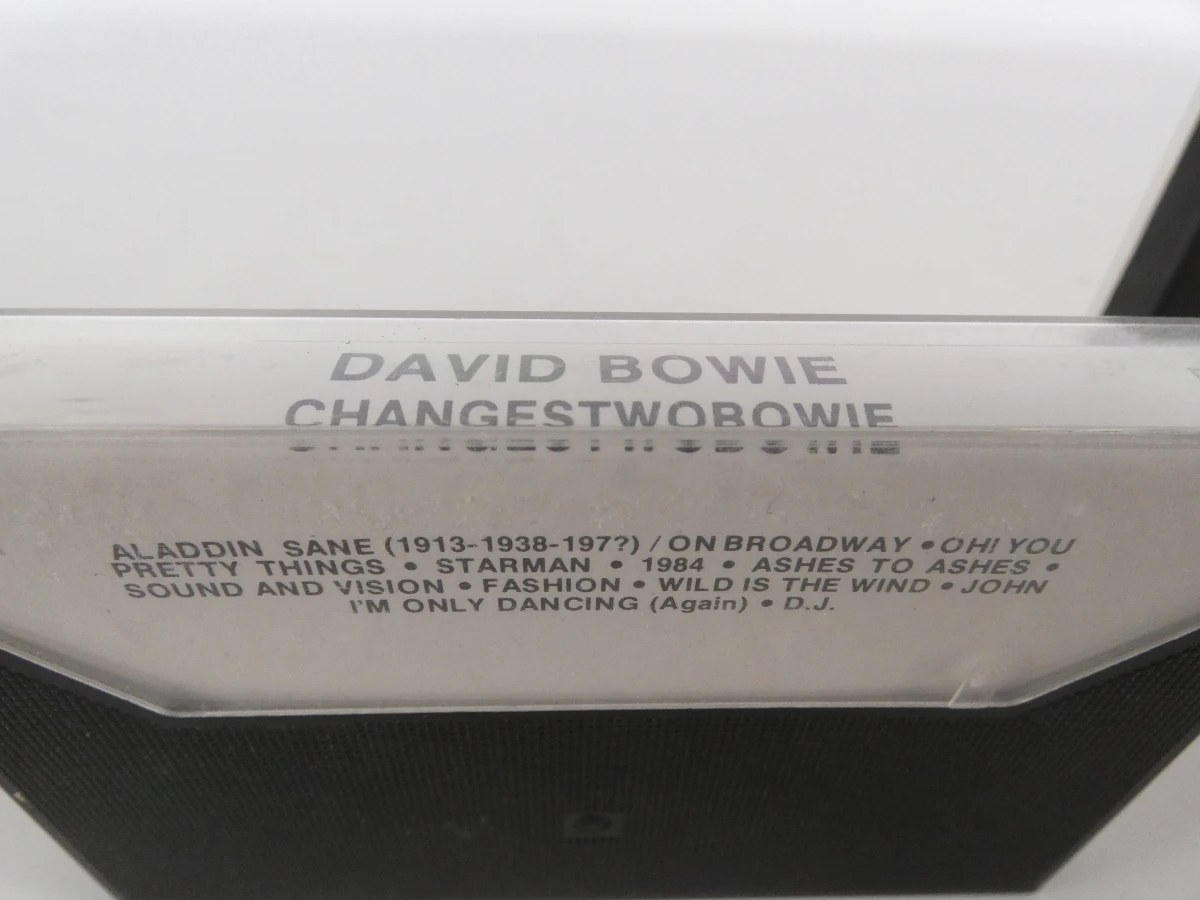 Twee iconische vintage muziekcassettes - David Bowie & Blondie - foto 3