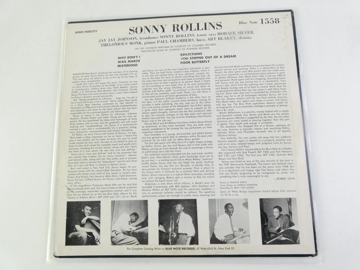 Vinylplaat Sonny Rollins Blue Note 1558 Vol. 2 - foto 4