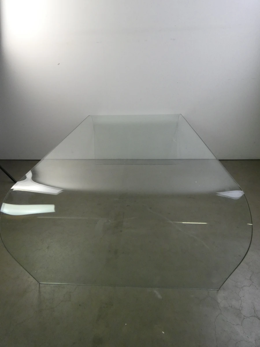 Salontafel van gebogen glas uit één stuk - foto 2