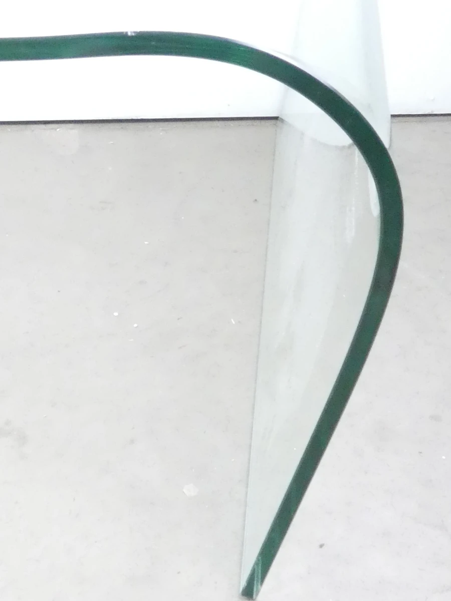 Salontafel van gebogen glas uit één stuk - foto 7