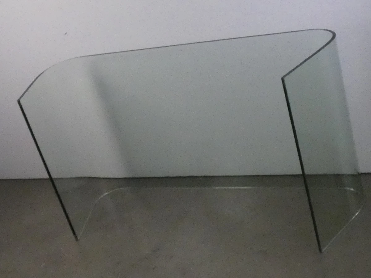 Salontafel van gebogen glas uit één stuk - foto 10