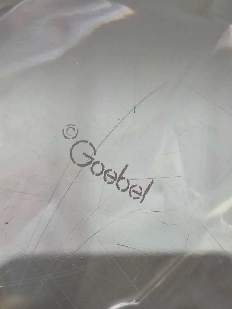 Vintage kristallen hanenbeeldje Goebel Crystal Collection - jaren 1980-1990 - foto 6