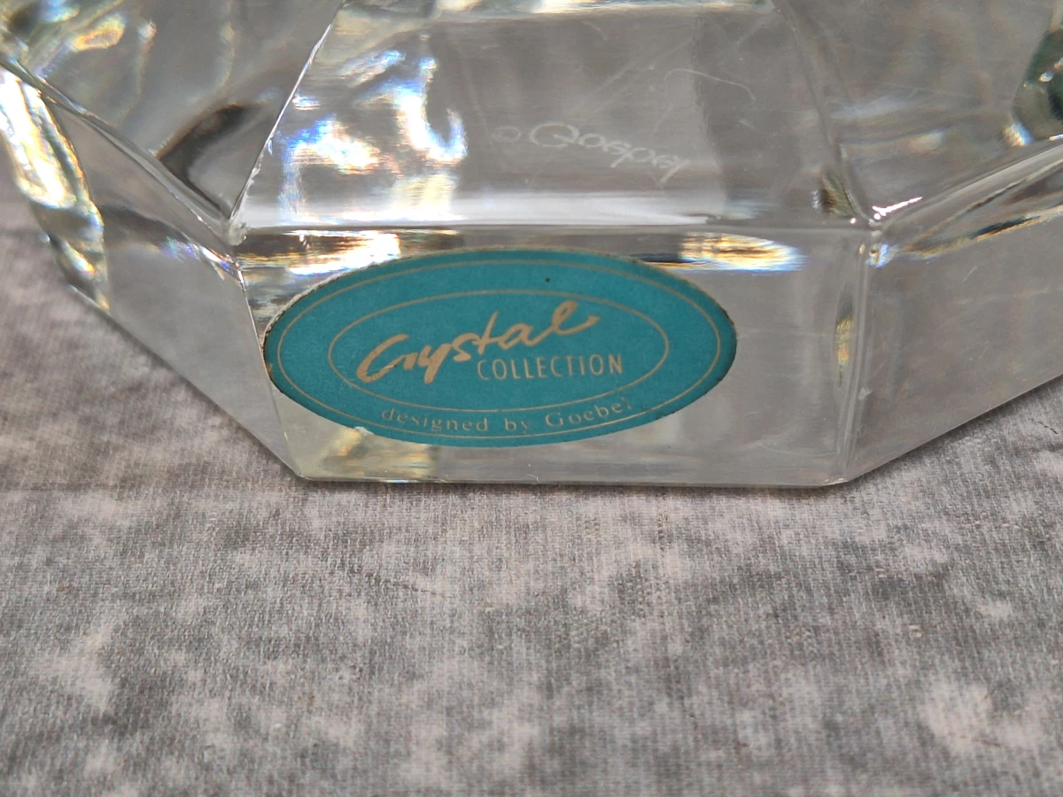 Vintage kristallen hanenbeeldje Goebel Crystal Collection - jaren 1980-1990 - foto 4