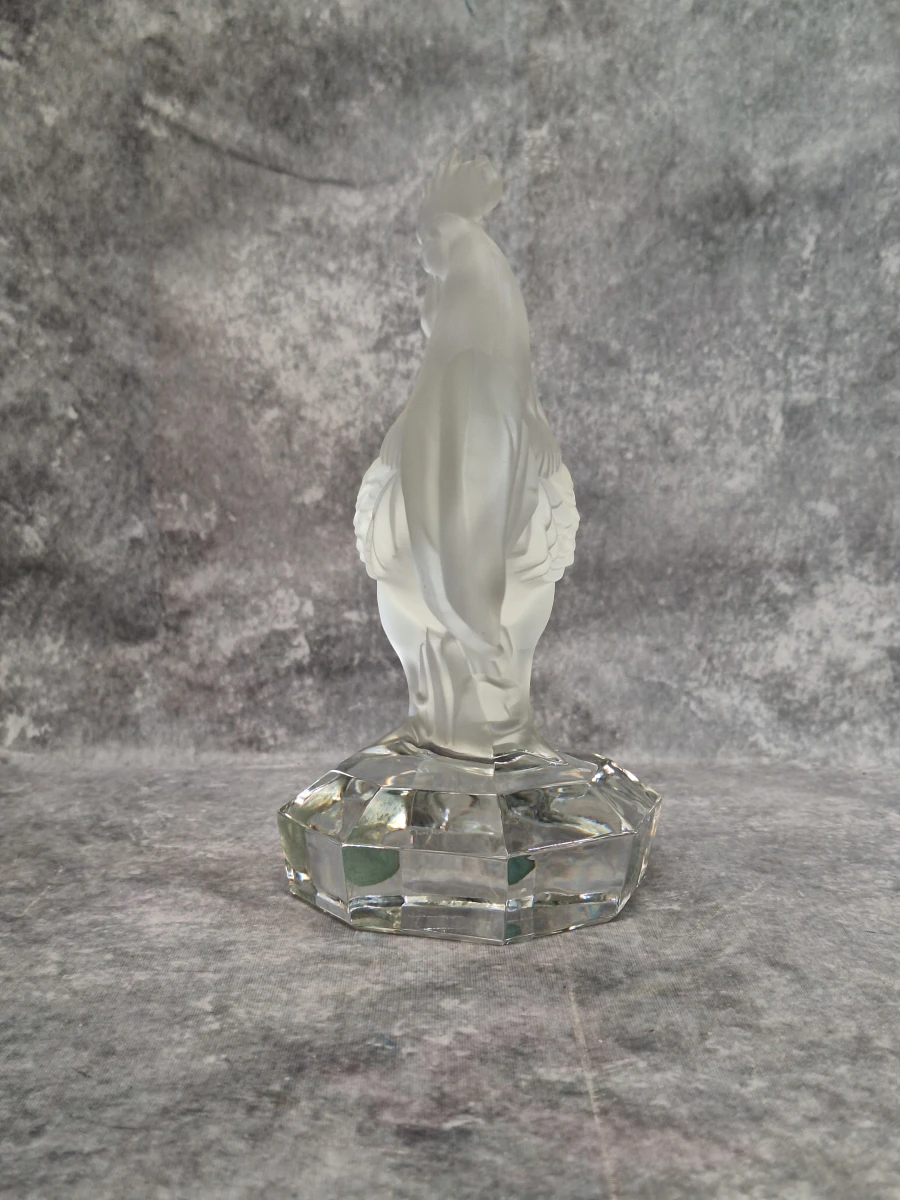 Vintage kristallen hanenbeeldje Goebel Crystal Collection - jaren 1980-1990 - foto 3