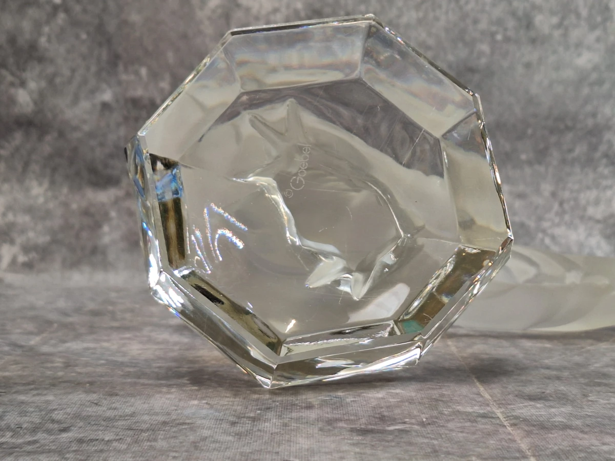 Vintage kristallen hanenbeeldje Goebel Crystal Collection - jaren 1980-1990 - foto 5