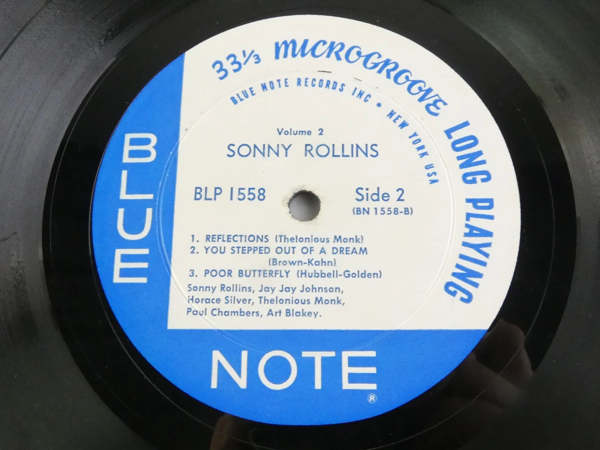 Jazz vinyl Sonny Rollins Blue Note 1558 Vol. 2 - foto 12