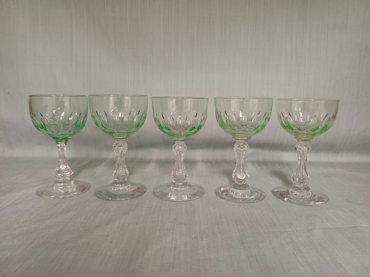 5 kristallen uranium glazen - foto 3