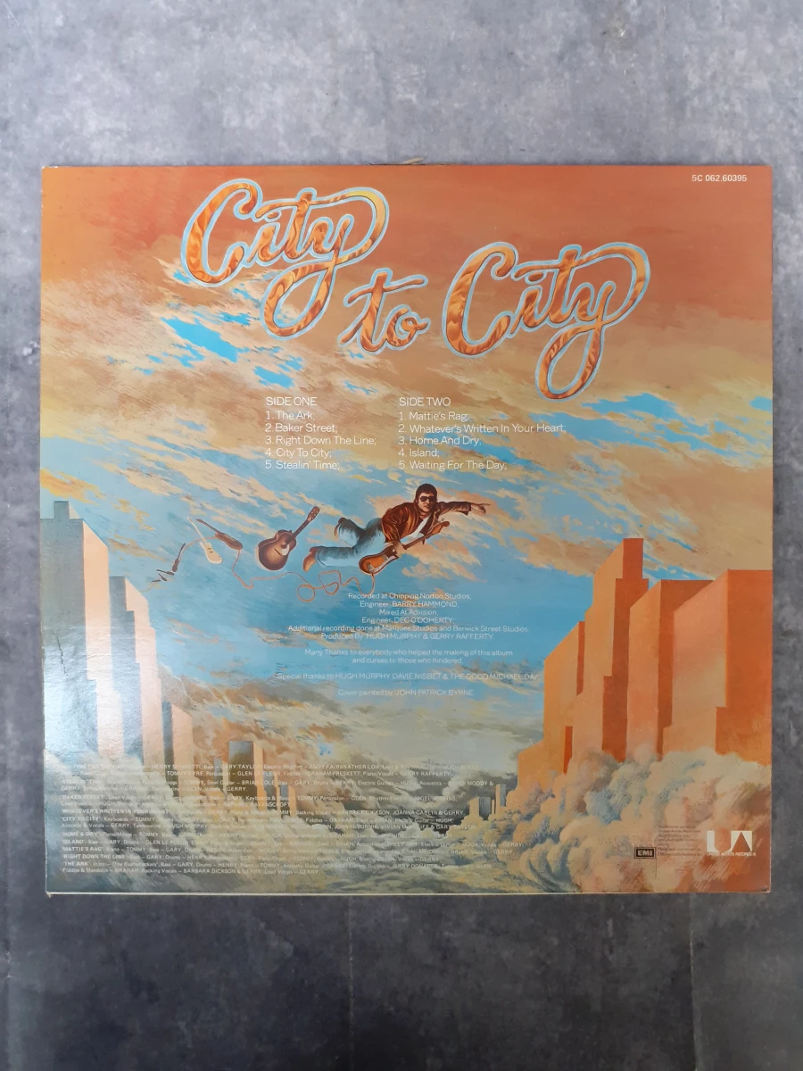 Vinyl: Gerry Rafferty - City to City - foto 2