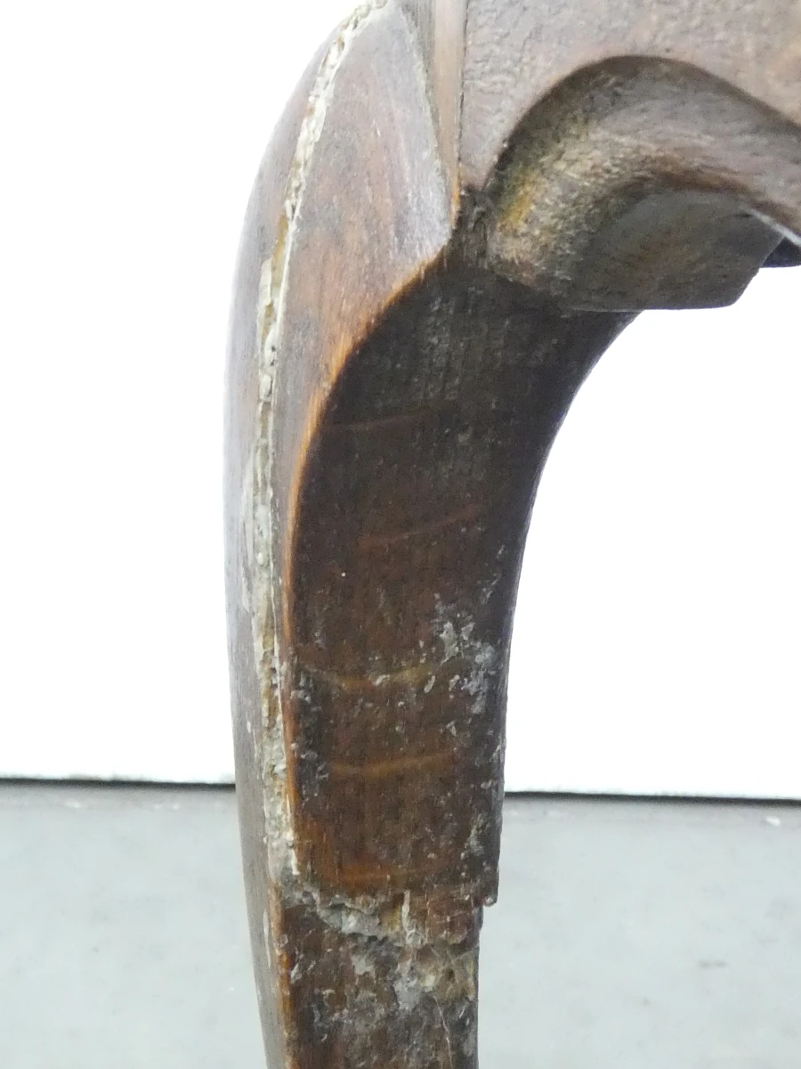 Houten vintage naaikist met uitschuifbare laden - foto 21