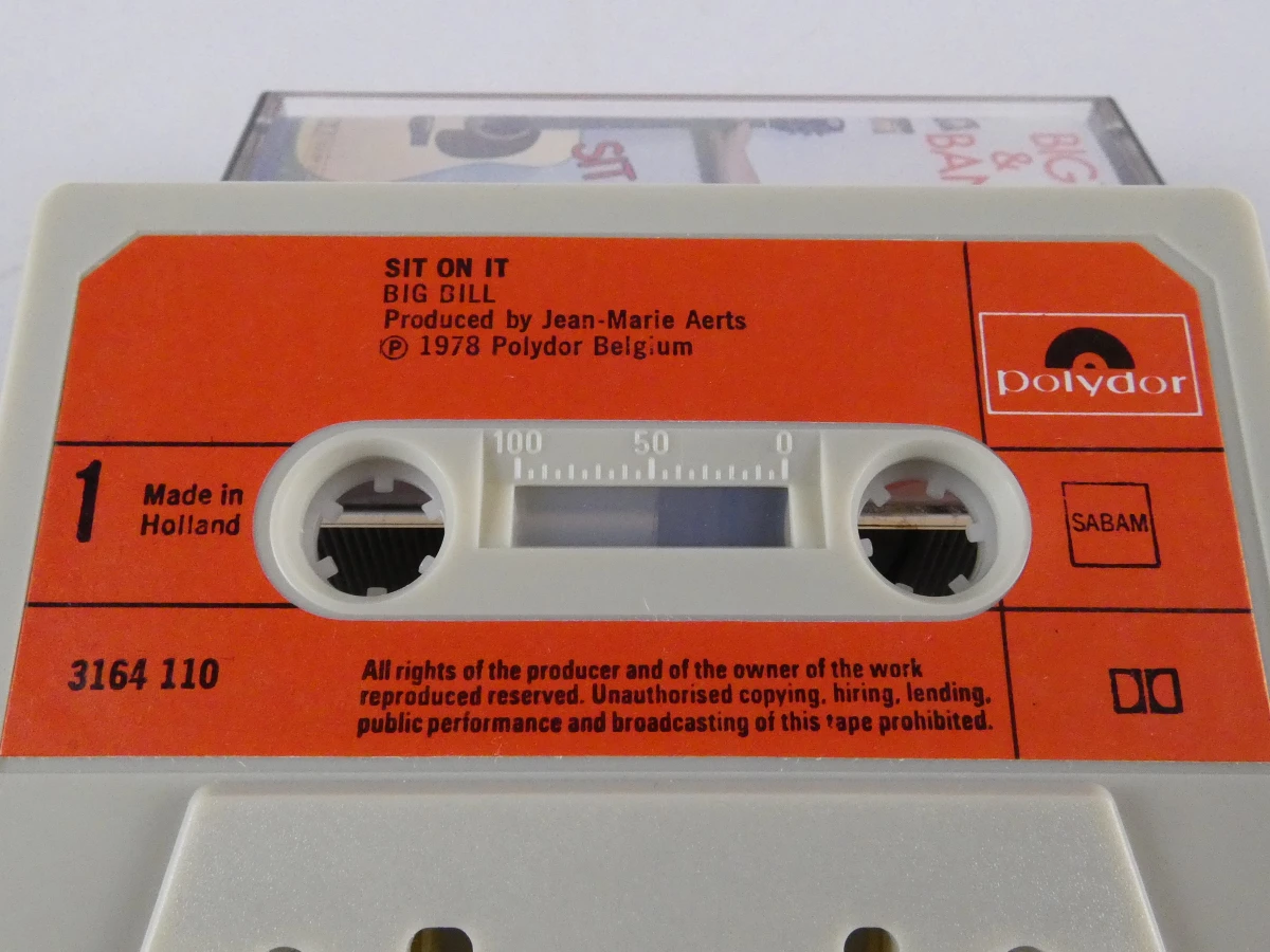 Muziekcassette Big Bill & Band - Sit On It - foto 8