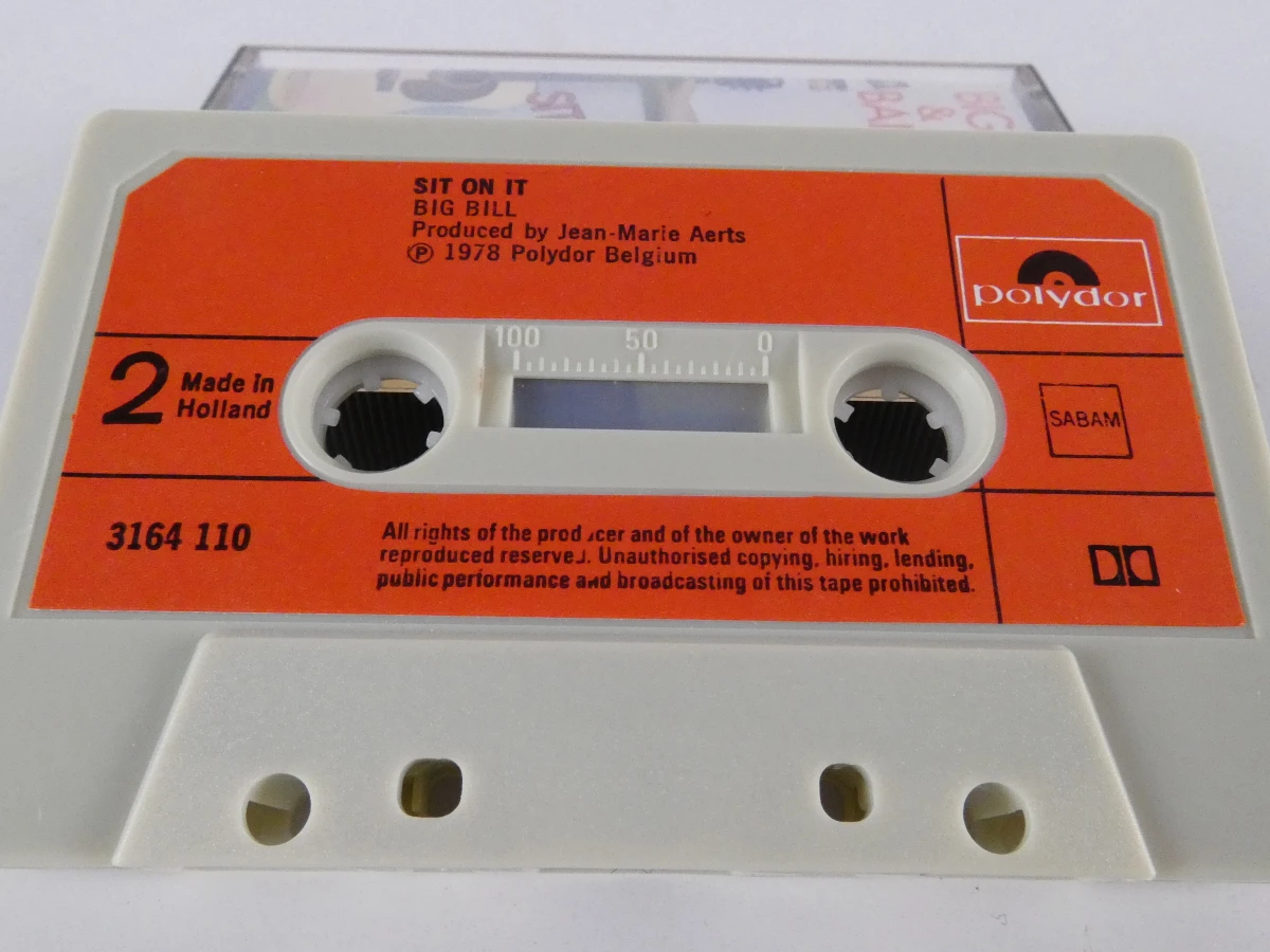 Muziekcassette Big Bill & Band - Sit On It - foto 9
