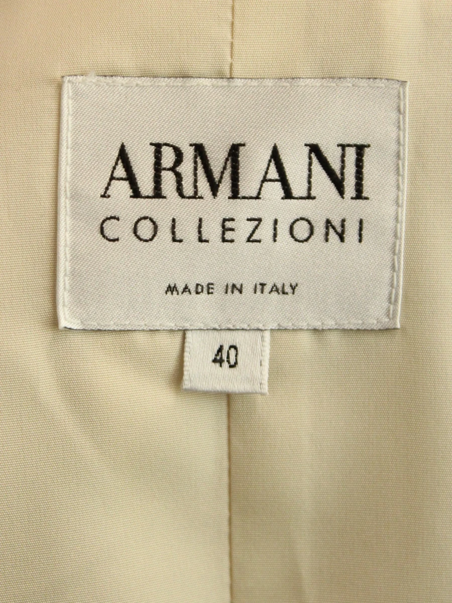 Armani Collezioni - elegante ecru blazer in katoen/linnen - Made in Italy - foto 8