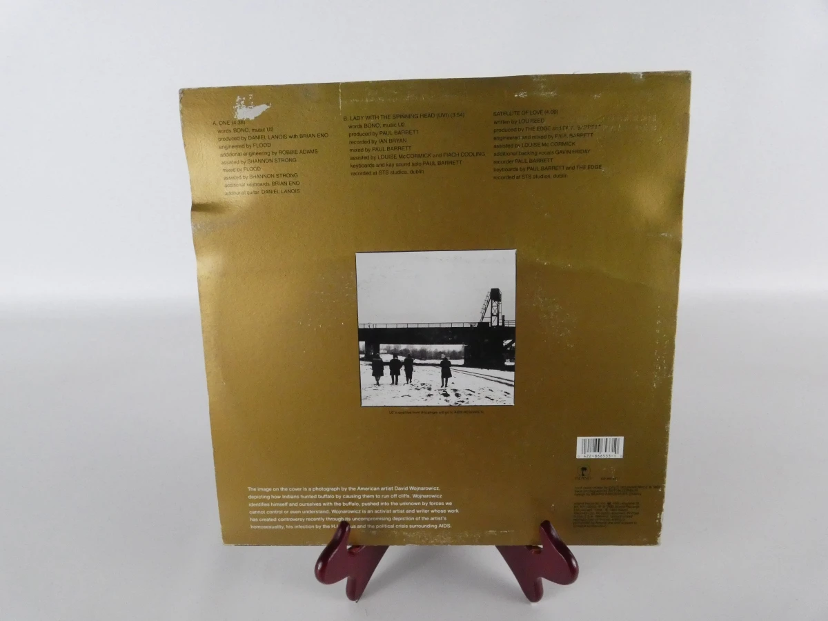 U2 LP – One (1992) - foto 4