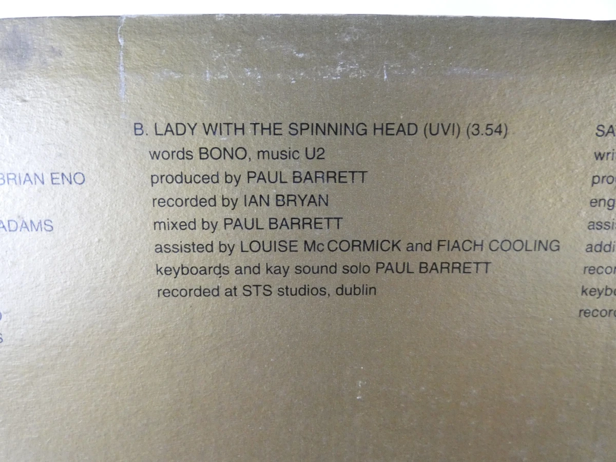 U2 LP – One (1992) - foto 6