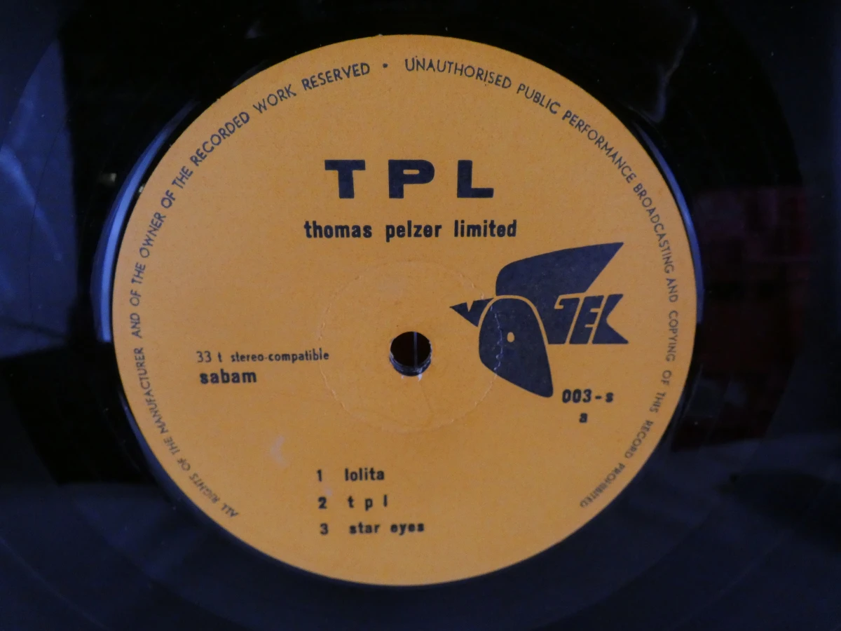 LP Thomas Pelzer Limited TPL vinylplaat met hoes - foto 5