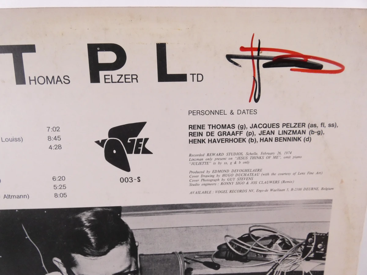 LP Thomas Pelzer Limited TPL vinylplaat met hoes - foto 10
