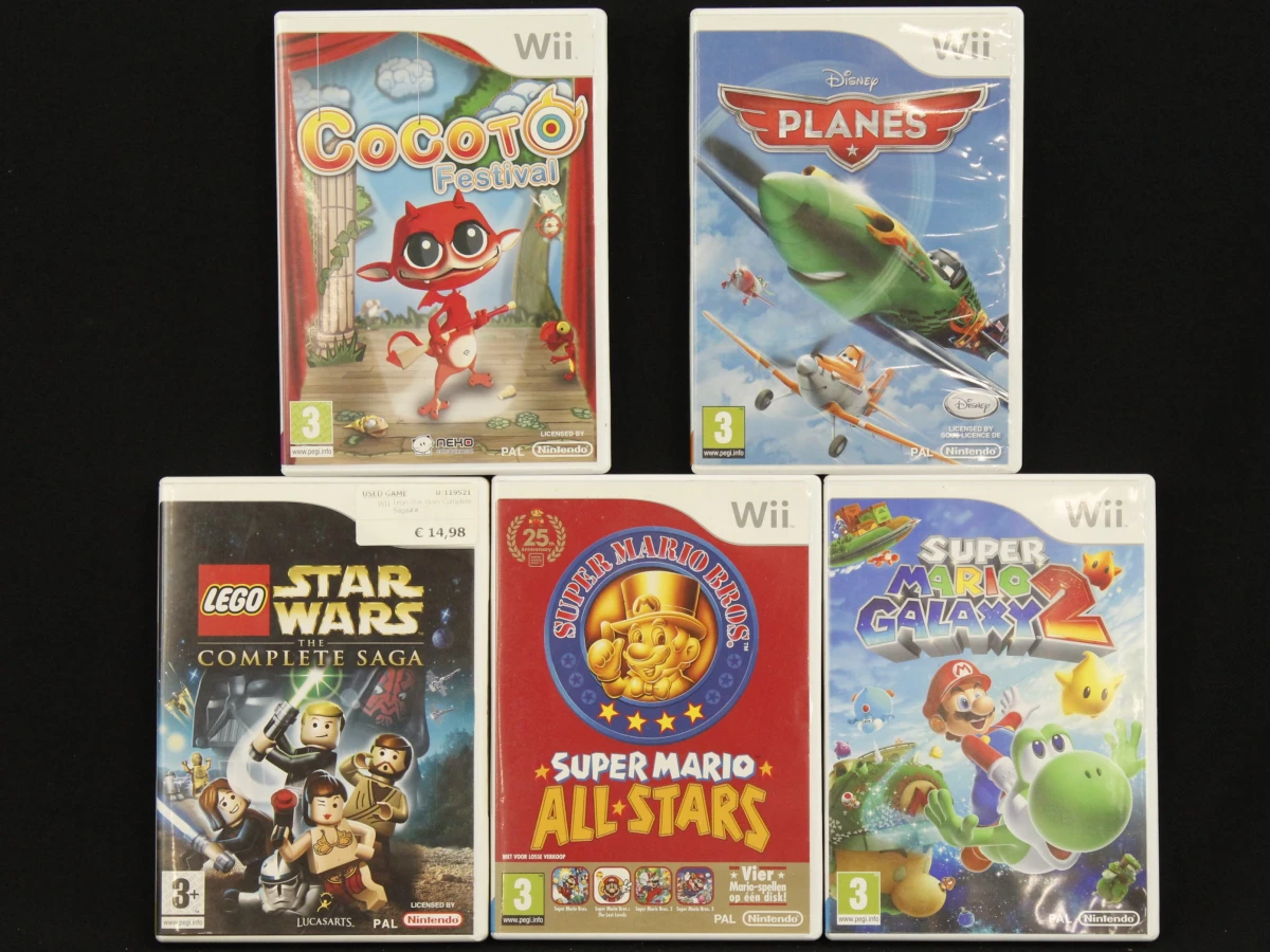 Set van 25 Wii games - foto 2