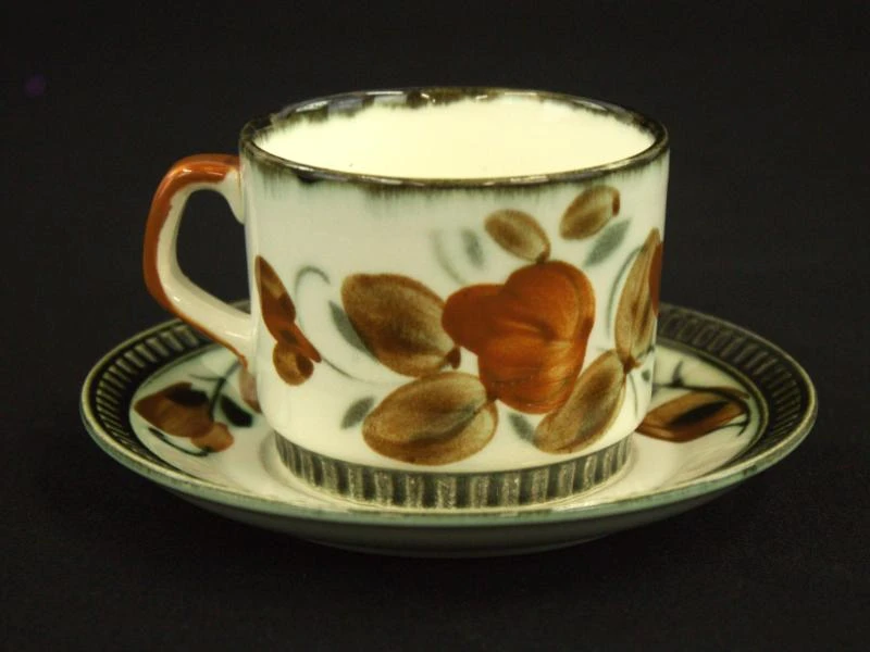 Vintage Boch La Louvière koffieservies - decor Argenteuil - België jaren ’70 - foto 3
