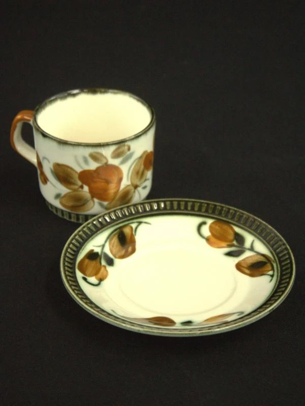 Vintage Boch La Louvière koffieservies - decor Argenteuil - België jaren ’70 - foto 4