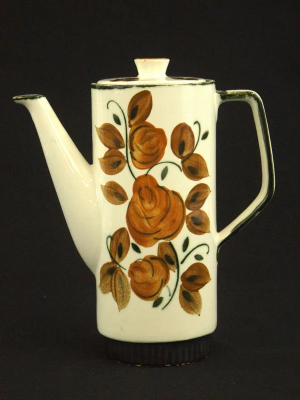 Vintage Boch La Louvière koffieservies - decor Argenteuil - België jaren ’70 - foto 7