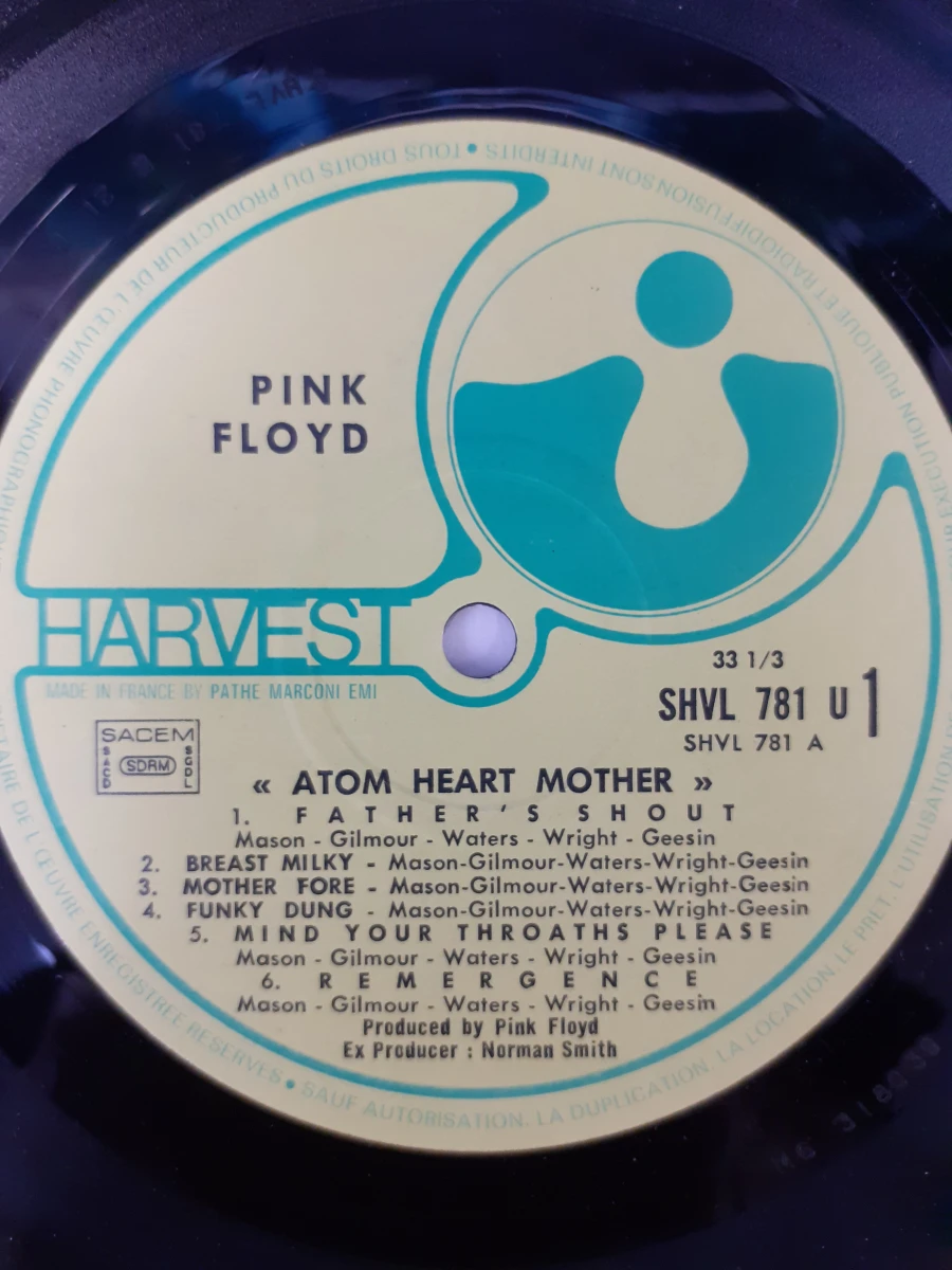 Vinyl: Pink Floyd - Atom Heart Mother - foto 4