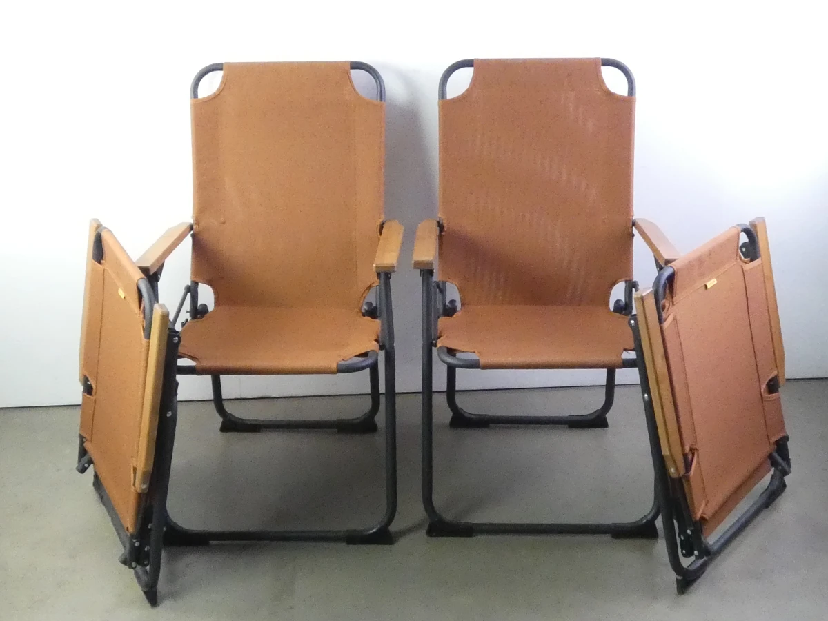 4 Luxe inklapbare campingstoelen - foto 2