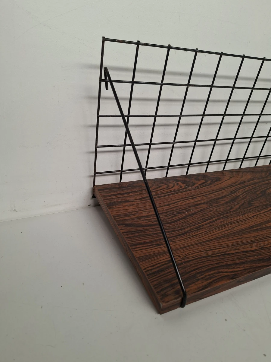 🏷️ Vintage Mid-Century Wandrekken Set – Tomado Stijl (Set van 2) 🏷️ - foto 2
