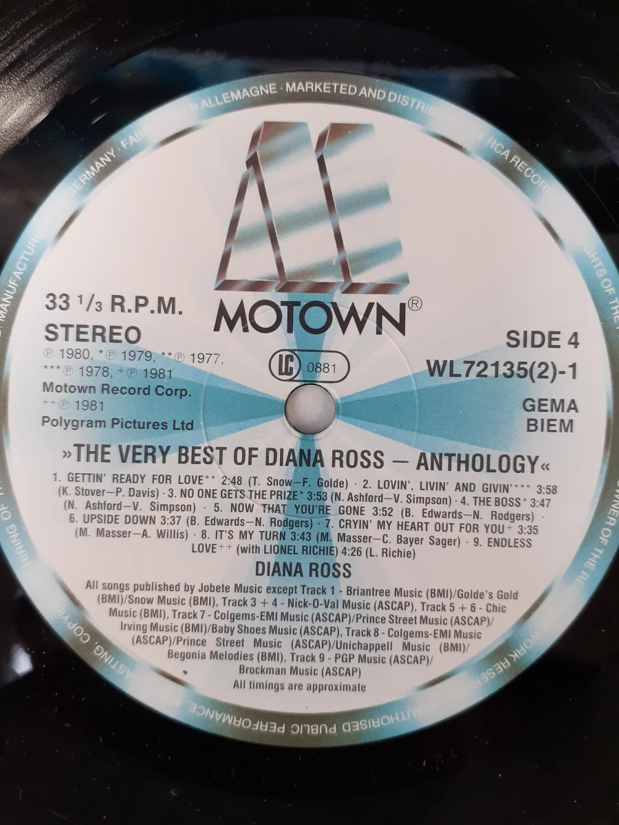 Vinyl: Duo van Diana Ross albums - foto 9