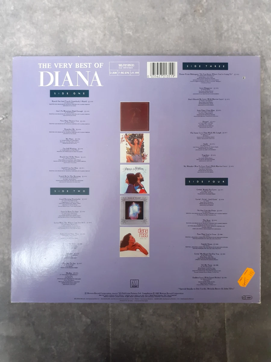 Vinyl: Duo van Diana Ross albums - foto 7