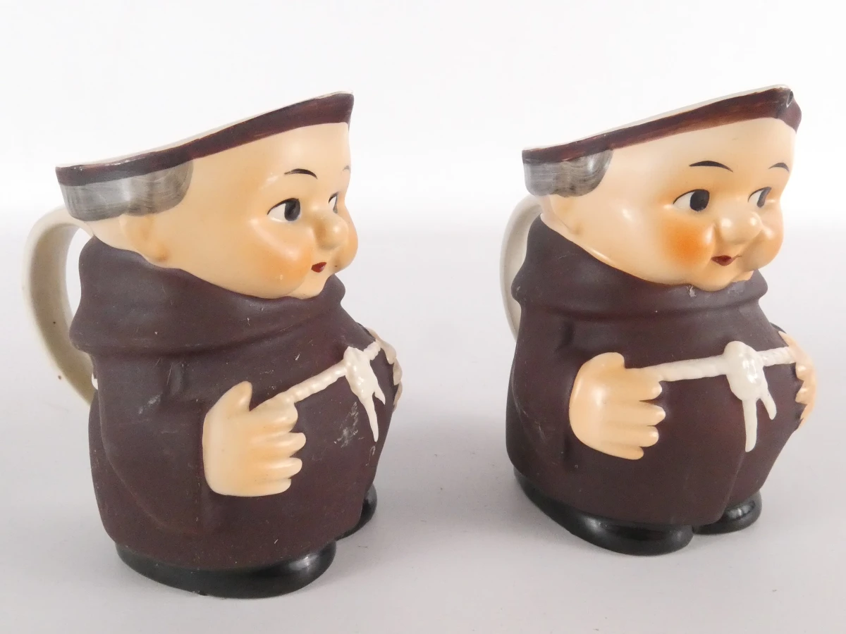 7 Vintage Friar Tuck ‘Paterkes’ – Goebel - foto 9