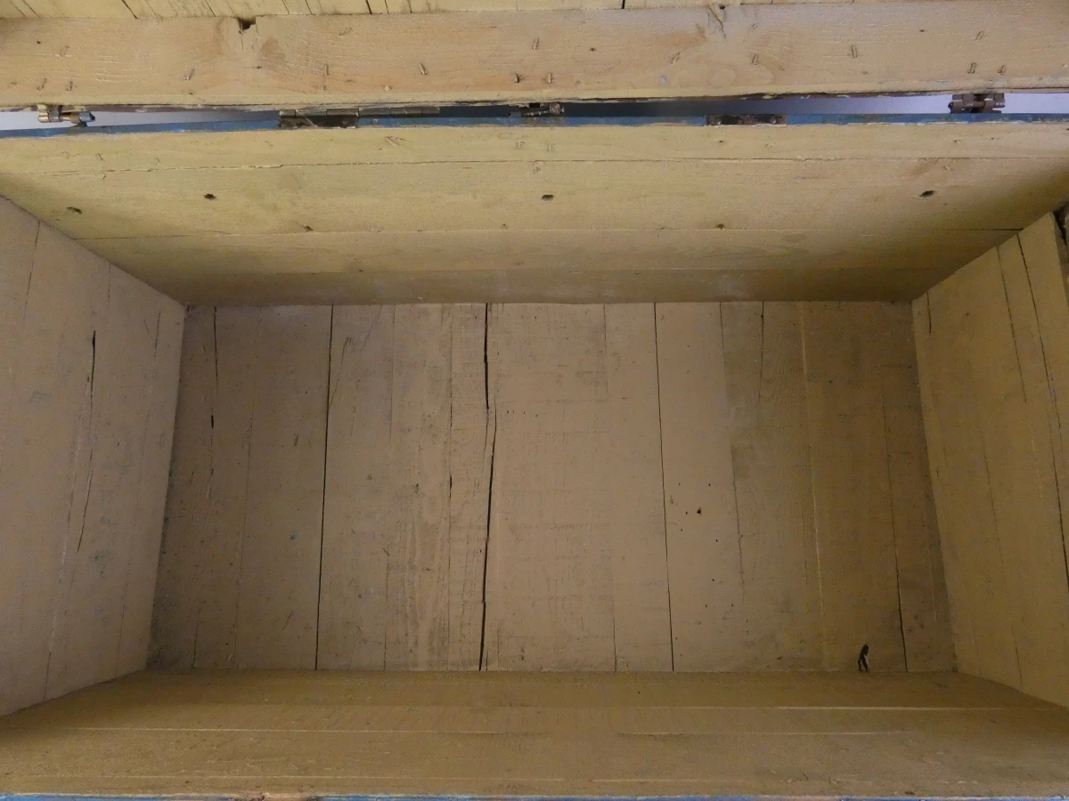 Grote vintage reiskoffer / kist in verschillende kleuren - foto 10