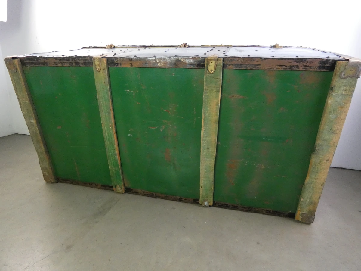 Grote vintage reiskoffer / kist in verschillende kleuren - foto 27