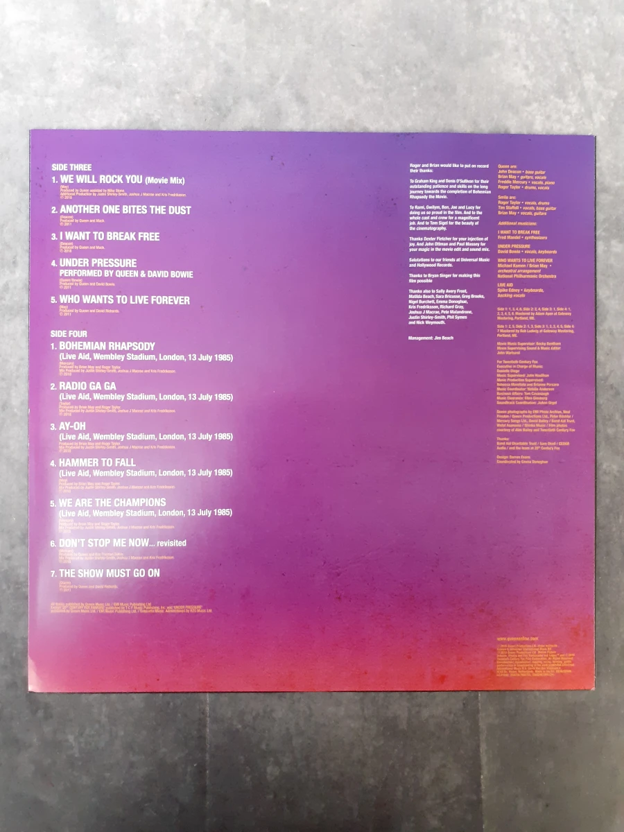 Vinyl: Queen - Bohemian Rhapsody - foto 6