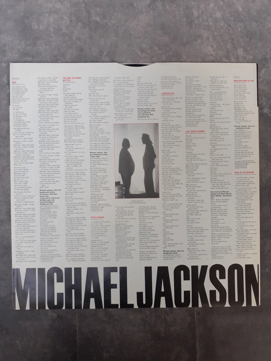Vinyl: Michael Jackson - Bad - foto 4