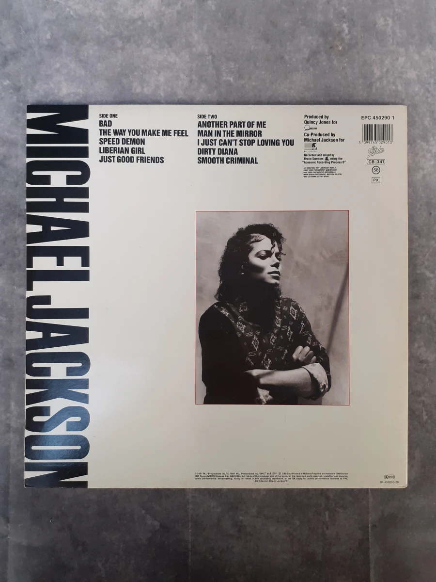 Vinyl: Michael Jackson - Bad - foto 2