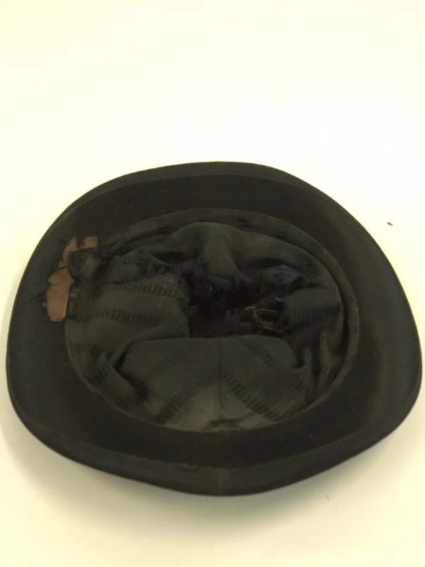 Antieke klaphoed / chapeau claque - opvouwbare hoge hoed - ca. 1900 met originele doos - foto 4