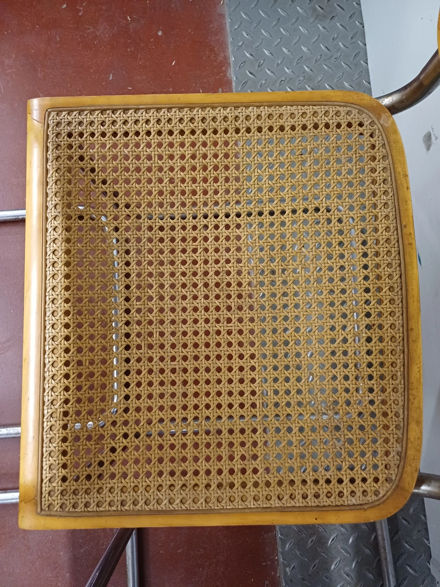 Set van 4 vintage Cesca-stoelen - foto 17