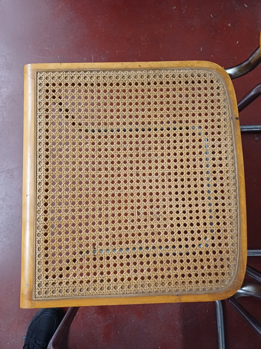 Set van 4 vintage Cesca-stoelen - foto 15