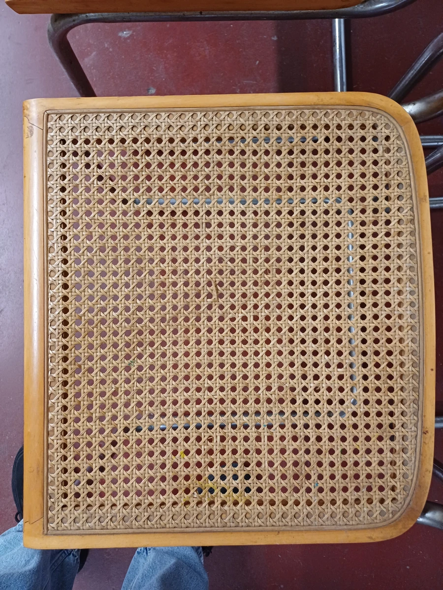 Set van 4 vintage Cesca-stoelen - foto 14