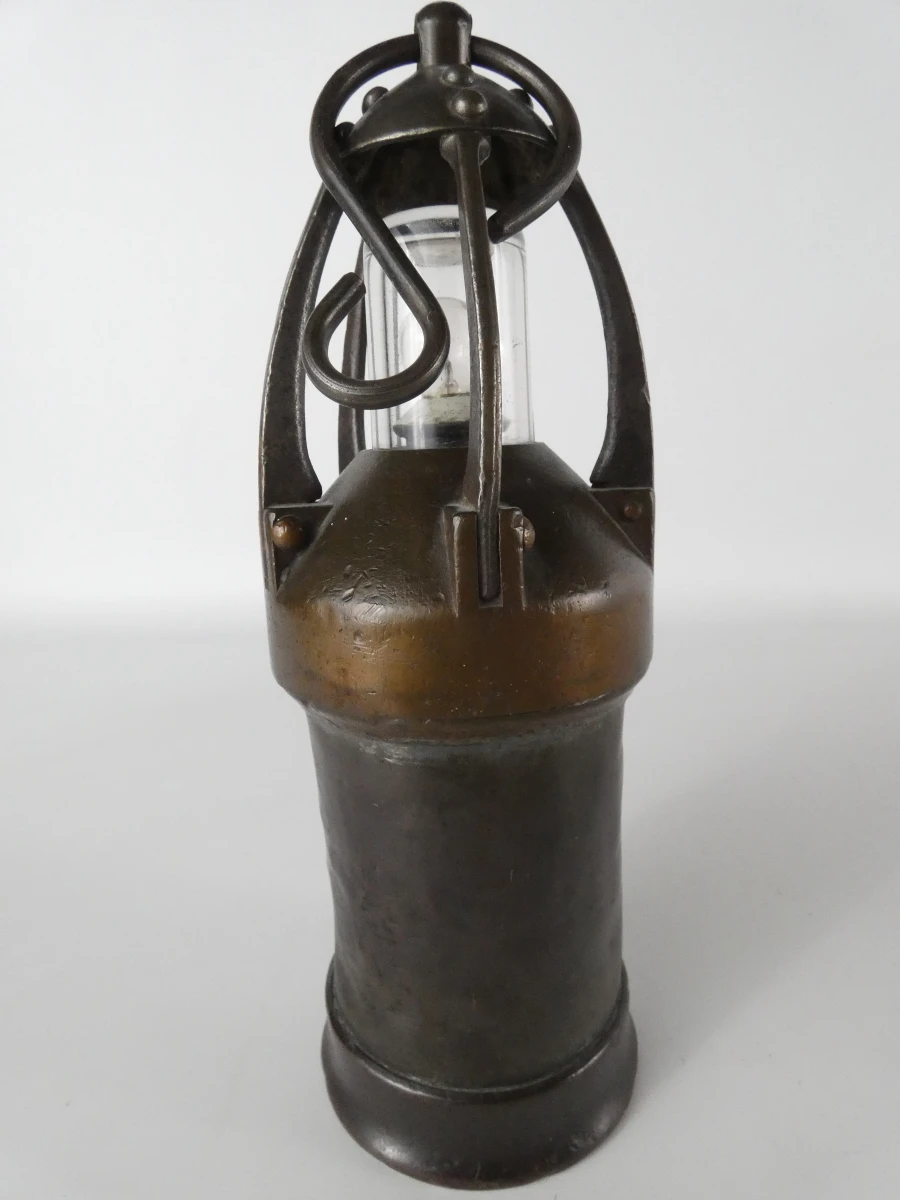 Vintage elektrische mijnwerkerslamp - foto 4