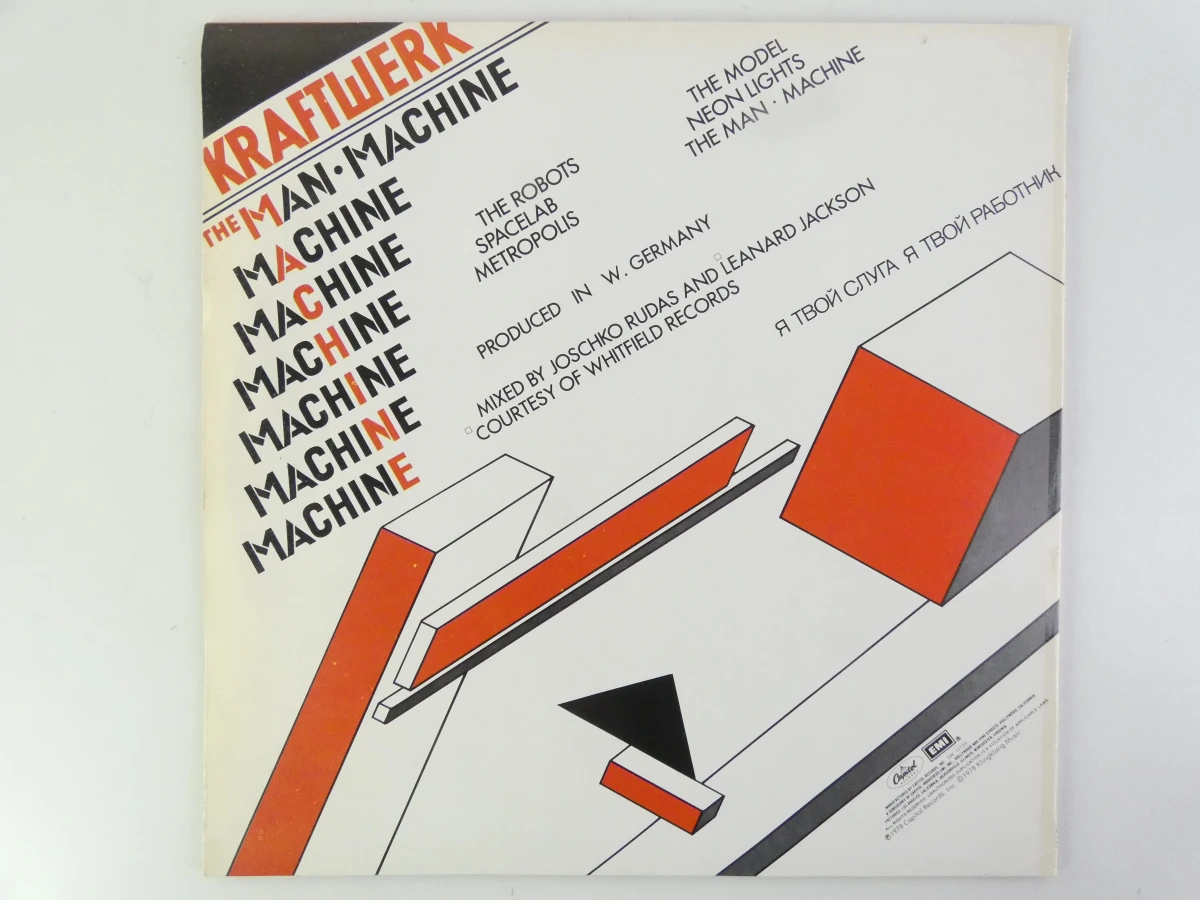 Vinylplaat Kraftwerk - The Man Machine - foto 5