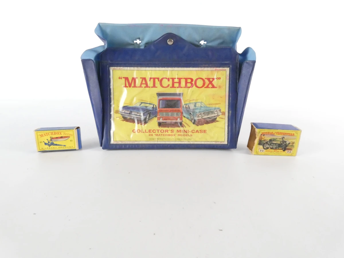 Vintage Matchbox verzameling met originele Mini-Case - foto 37