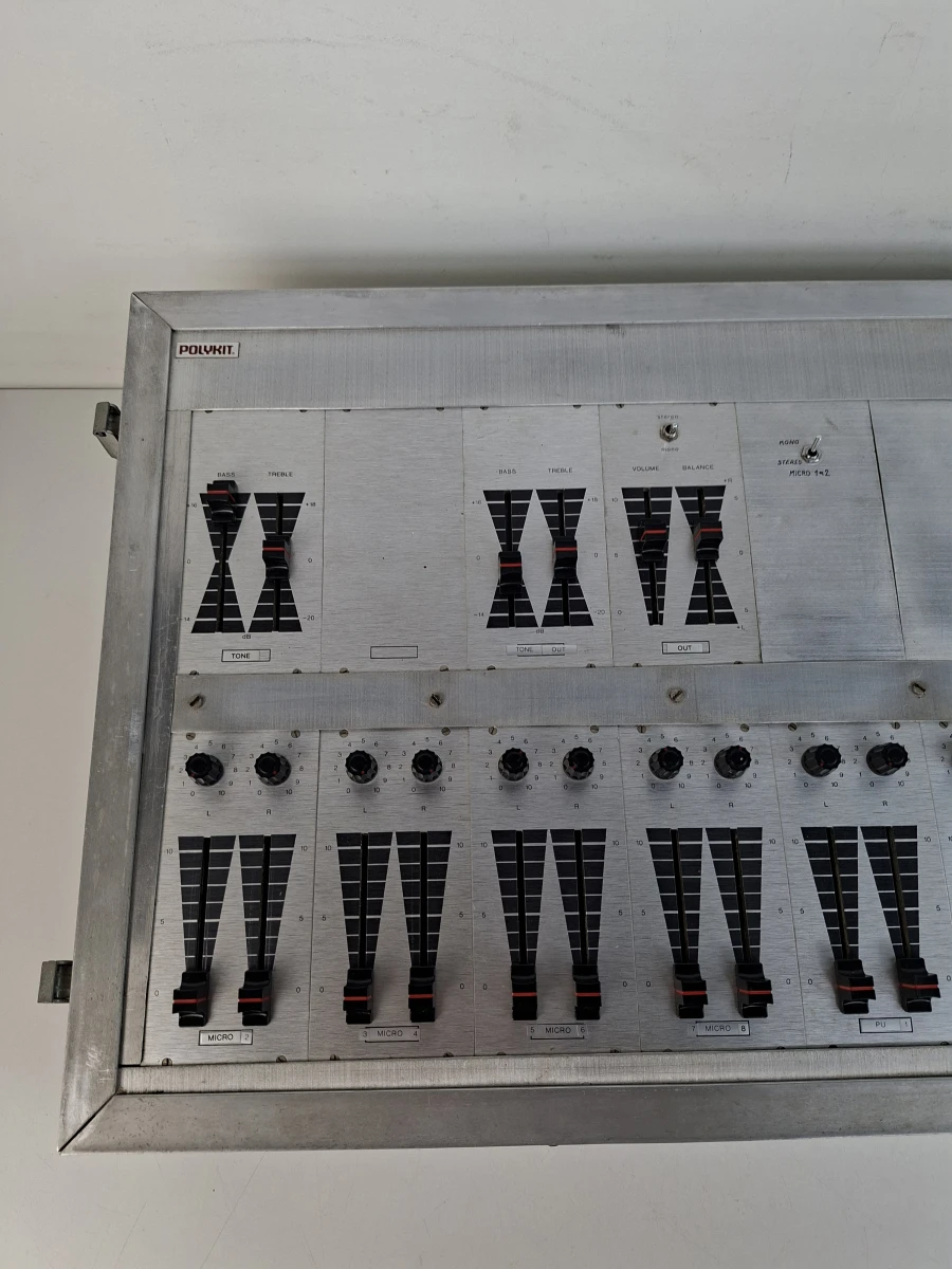 🎚️ Uniek Vintage MBLE Polykit Stereo Mengpaneel (Zelfbouw Juweel uit de Jaren '70) - foto 6