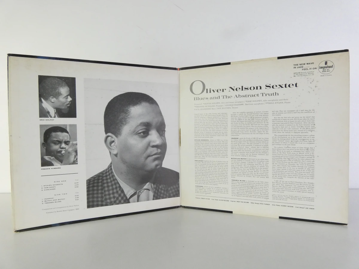 Oliver Nelson The blues and the Abstract Truth (LP, impulse stereo A5) - foto 6