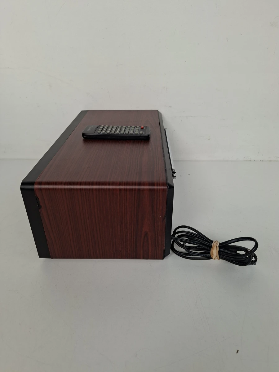 🏷️ Audizio Prato All-in-One Muzieksysteem (DAB+, Bluetooth & CD) – Luxe Houtlook - foto 4