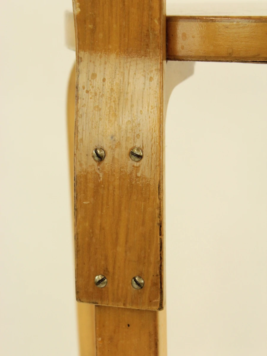 Alvar Aalto voor Artek - Chair K65 - berkenhout - design 1935 - foto 6