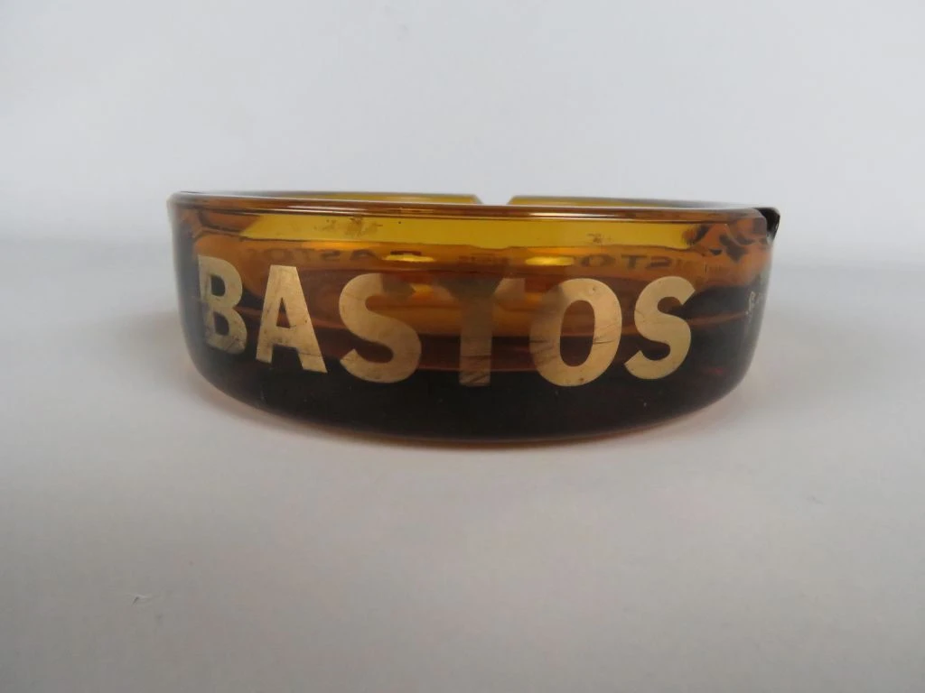 Vintage Bastos glazen asbak - foto 3
