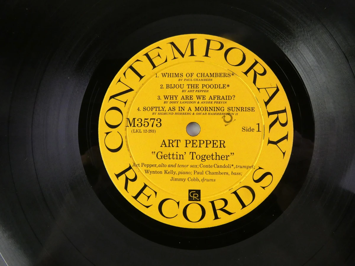 Art Pepper - Gettin' Together LP - foto 10