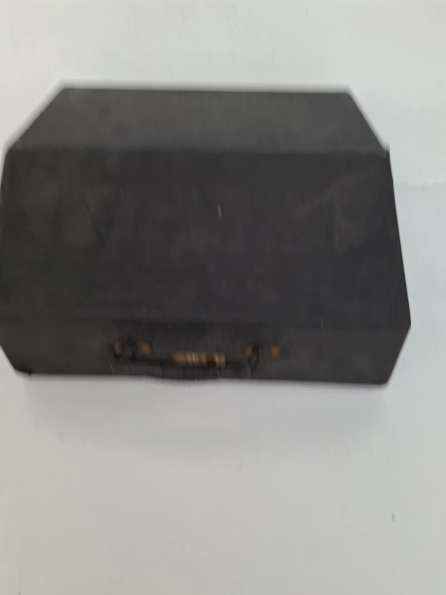 🏷️ Prachtige Vintage Rheinmetall Koffertypemachine – Glanzend Zwart – AZERTY - foto 2